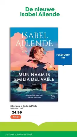 The Read Shop Mijn naam is Emilia del Valle aanbieding