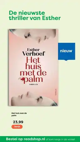 The Read Shop Het huis met de palm aanbieding