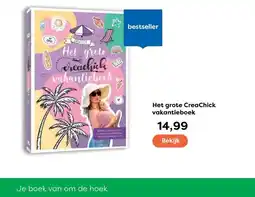 The Read Shop Het grote CreaChick vakantieboek aanbieding