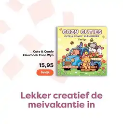The Read Shop Cute & Comfy kleurboek Coco Wyo aanbieding