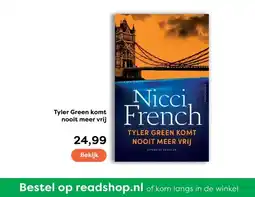 The Read Shop Tyler Green komt nooit meer vrij aanbieding