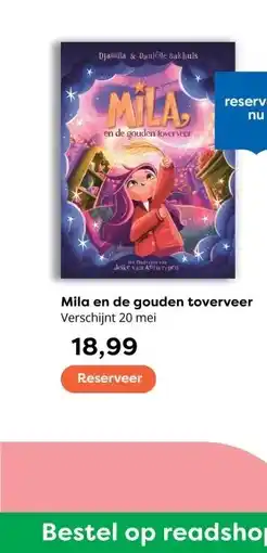 The Read Shop Mila en de gouden toverveer Verschijnt 20 mei aanbieding