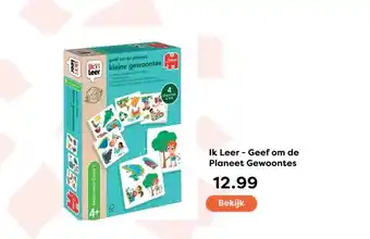 The Read Shop Ik Leer - Geef om de Planeet Gewoontes aanbieding