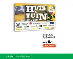 The Read Shop Huis & Tuin Cadeaukaart aanbieding