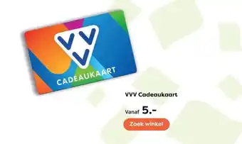 The Read Shop VVV Cadeaukaart aanbieding