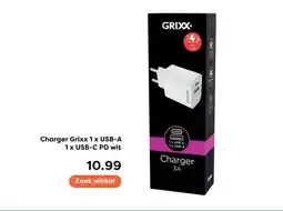 The Read Shop Charger Grixx 1 x USB-A aanbieding