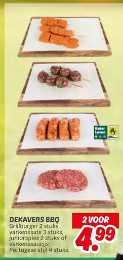 Dekamarkt DEKAVERS BBQ aanbieding