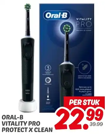 Dekamarkt Oral-b vitality pro protect x clean aanbieding