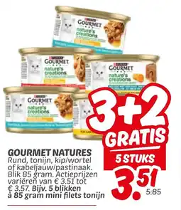 Dekamarkt Gourmet natures aanbieding