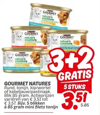 Dekamarkt Gourmet natures aanbieding