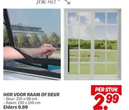 Dekamarkt Hor voor raam of deur aanbieding