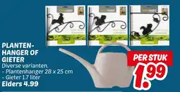 Dekamarkt Planten hanger of gieter aanbieding