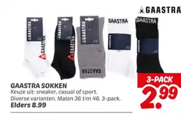 Dekamarkt Gaastra sokken aanbieding