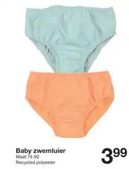 Zeeman Baby zwemluier aanbieding