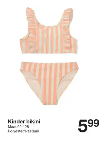 Zeeman Kinder bikini aanbieding
