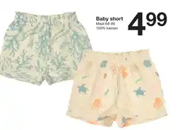 Zeeman Baby short aanbieding