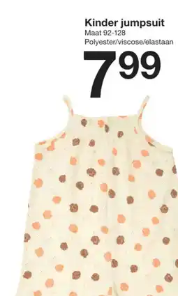 Zeeman Kinder jumpsuit aanbieding