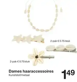 Zeeman Dames haaraccessoires aanbieding