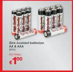 Kik Zink-koolstof batterijen aanbieding