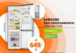 Expert SAMSUNG Koelvriescombinatie aanbieding