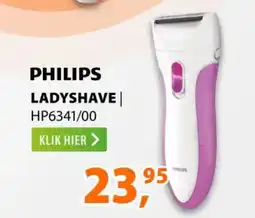 Expert Philips ladyshave  HP6341/00 aanbieding