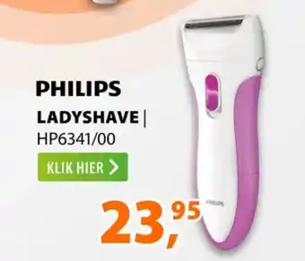 Expert Philips ladyshave  HP6341/00 aanbieding