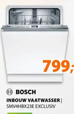 Expert Bosch inbouw vaatwasser aanbieding
