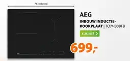 Expert AEG inbouw inductie kookplaat aanbieding