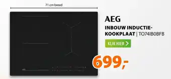 Expert AEG inbouw inductie kookplaat aanbieding