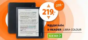 Expert E-reader libra colour aanbieding