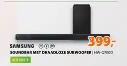 Expert SAMSUNG SOUNDBAR MET DRAADLOZE SUBWOOFER | aanbieding