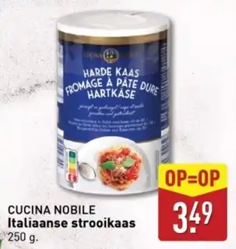 ALDI Italiaanse strooikaas aanbieding