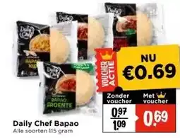 Vomar Voordeelmarkt Daily Chef Bapao aanbieding