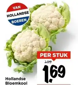 Vomar Voordeelmarkt Hollandse Bloemkool aanbieding