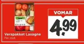 Vomar Voordeelmarkt Verspakket Lasagne aanbieding