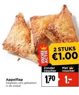 Vomar Voordeelmarkt Appelflap aanbieding