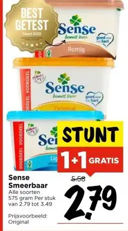 Vomar Voordeelmarkt Sense Smeerbaar aanbieding