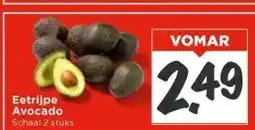 Vomar Voordeelmarkt Eetrijpe Avocado aanbieding