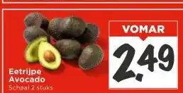 Vomar Voordeelmarkt Eetrijpe Avocado aanbieding