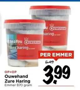 Vomar Voordeelmarkt Ouwehand Zure Haring aanbieding