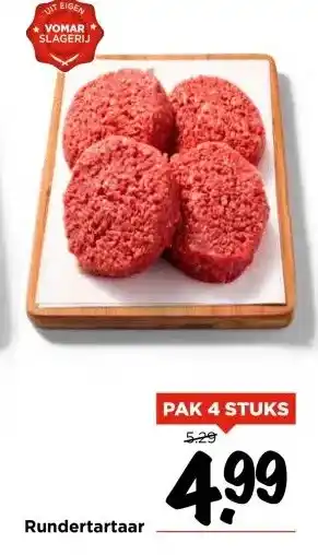 Vomar Voordeelmarkt Rundertartaar aanbieding