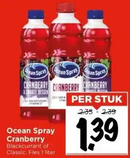Vomar Voordeelmarkt Ocean Spray Cranberry aanbieding