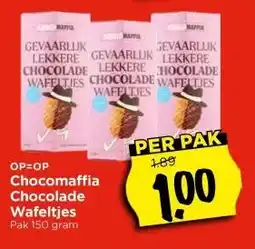 Vomar Voordeelmarkt Chocomaffia Chocolade Wafeltjes aanbieding