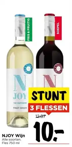 Vomar Voordeelmarkt NJOY Wijn aanbieding