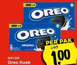 Vomar Voordeelmarkt Oreo Koek aanbieding