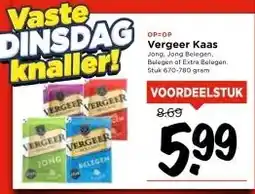 Vomar Voordeelmarkt Vergeer Kaas aanbieding