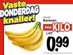 Vomar Voordeelmarkt Bananen aanbieding