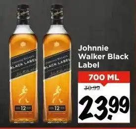Vomar Voordeelmarkt Johnnie Walker Black Label aanbieding