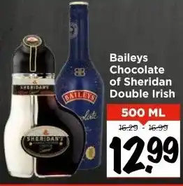 Vomar Voordeelmarkt Baileys Chocolate of Sheridan Double Irish aanbieding