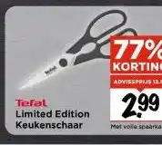 Vomar Voordeelmarkt Tefal Limited Edition Keukenschaar aanbieding